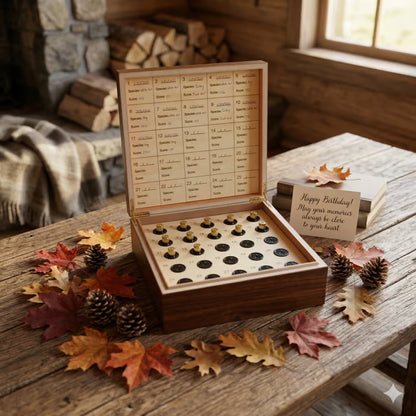 100% Handcrafted Solid Wood Hunting Memory Box