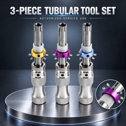 💥 3PCS Tubular 7 Pins Tool Accessories