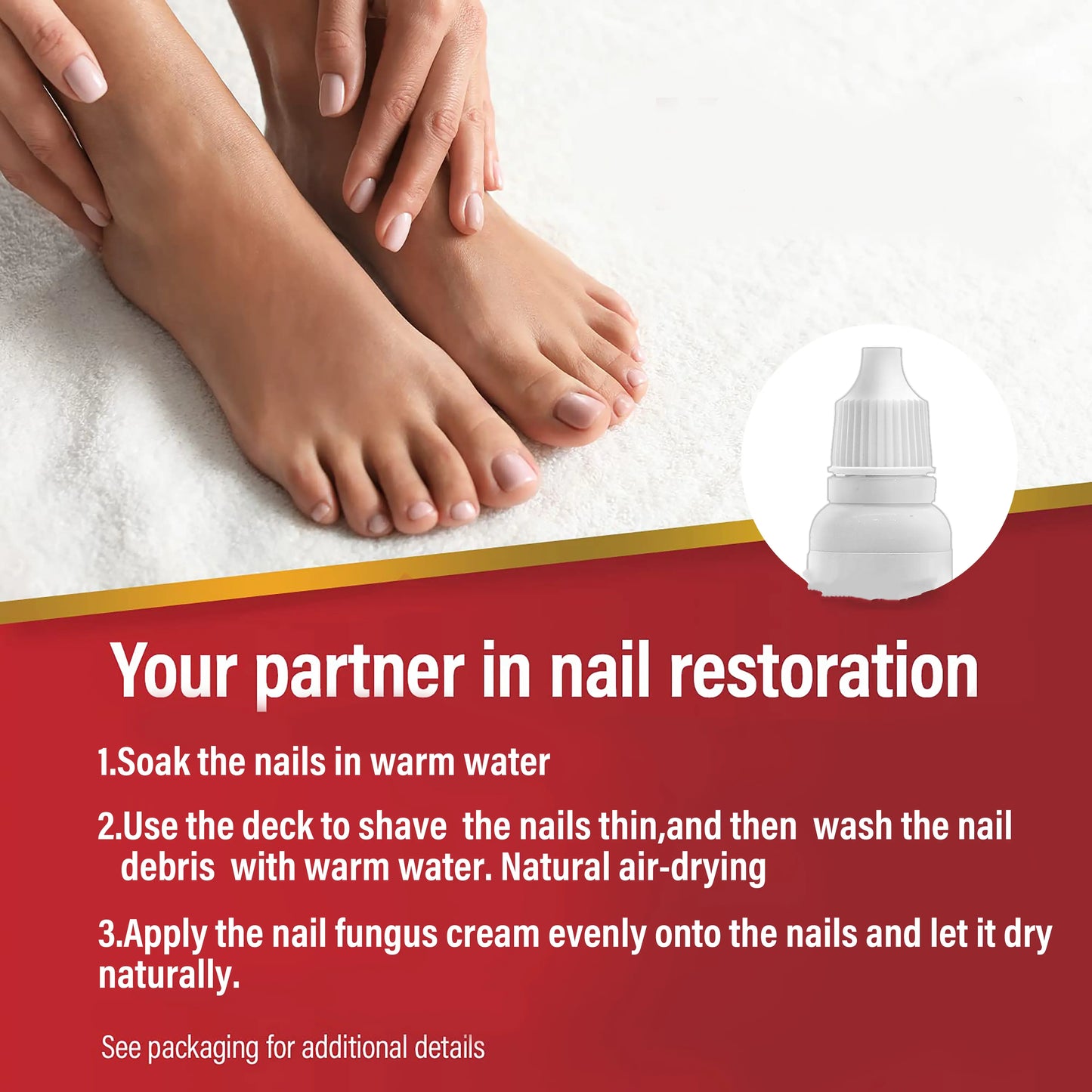 🦶 Fungi Nail Solution | Gentle Formula | Nail Repair & Beauty