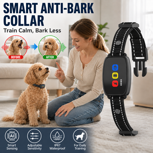 🔥Smart Anti-Bark Collar for Dogs
