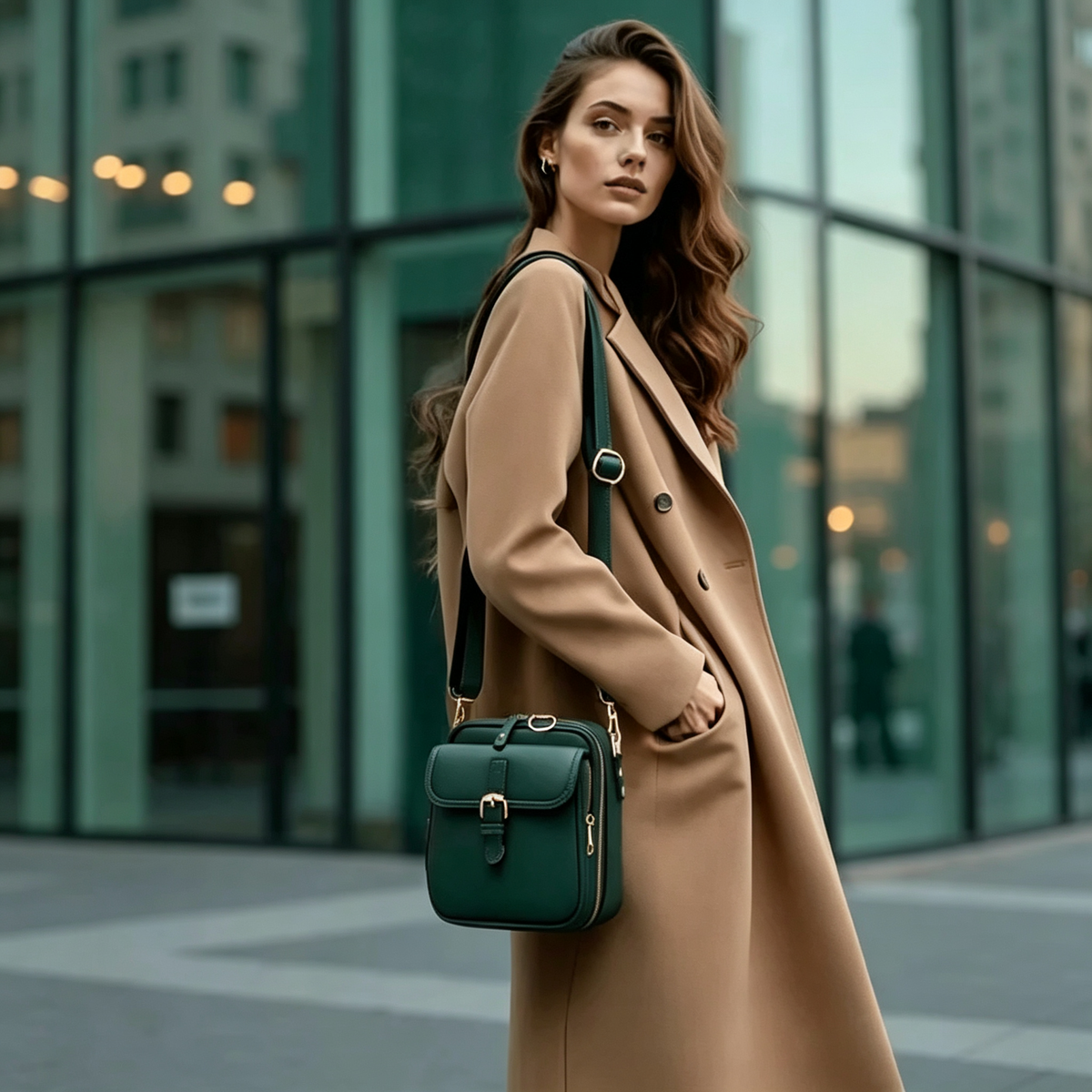 🔥Crossbody Leather RFID Bag