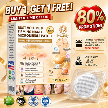 4-in-1 Bio-Curve Renewal · Nano Microneedle Patch