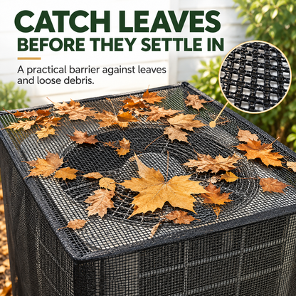 🌿 Breathable Outdoor AC Mesh Cover – Dust & Debris Protection