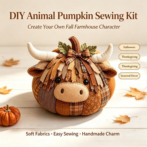 ⭐HOT SALE 49% OFF - DIY Animal Pumpkin Sewing Kit