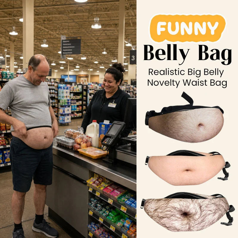 Belly Fanny Pack - Dad Bod Beer Belly Bag Waist Pack