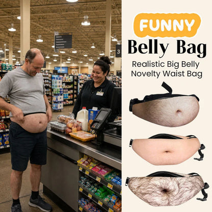 Belly Fanny Pack - Dad Bod Beer Belly Bag Waist Pack