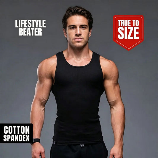 🎽🔥TRUE TO SIZE | Premium Ultra-Soft Cotton Fitted Tank 3 Pack