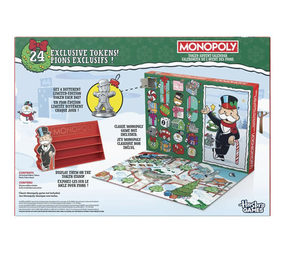 🌹Monopoly Token Advent Calendar