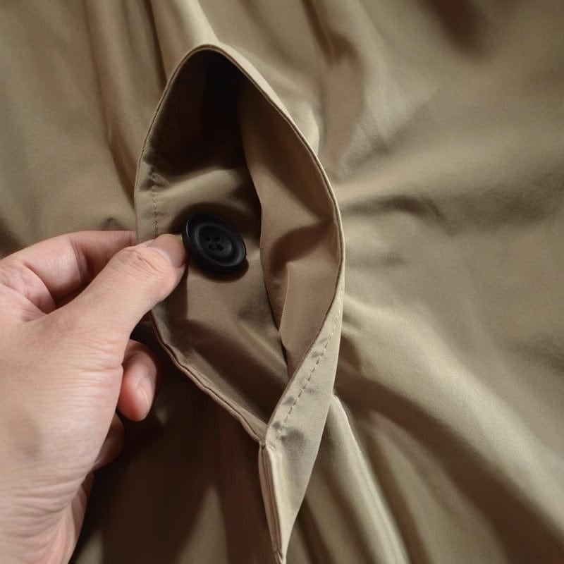 James Weatherproof Long Coat | Men’s Insulated Button Jacket Outerwear