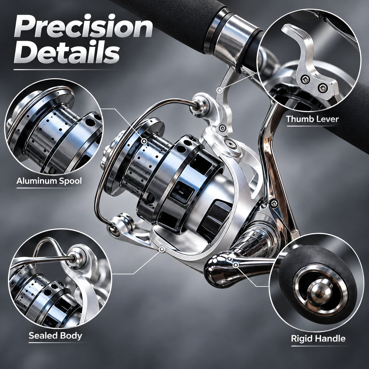 Single-Hand Jigging Reel – Compact, Easy-Control Fishing Reel for Anglers 🎣