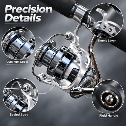 Single-Hand Jigging Reel – Compact, Easy-Control Fishing Reel for Anglers 🎣