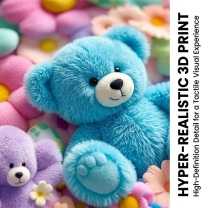Cute Plush 3D Children's Throw Blanket