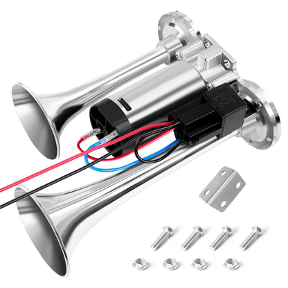 🔥2026 Upgraded 12V 150DB Air Horn Dual Horn