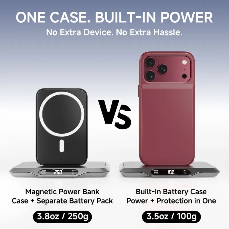 2-in-1 Charging Case for iPhone Stay Charged. Stay Protected.