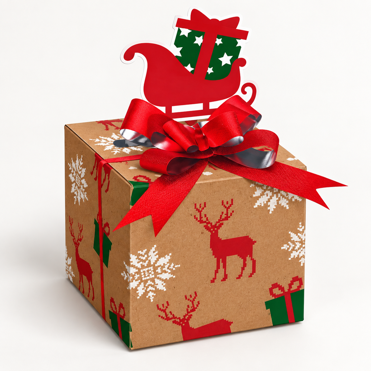 🎄 Christmas Money Pull Gift Box