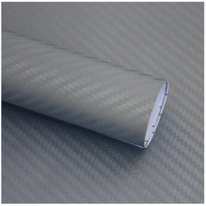 Upgrade Car Interior Instantly! Self-Adhesive Carbon Trim Film