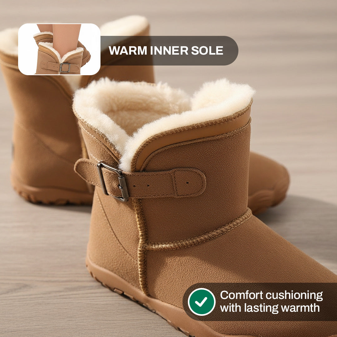 Snug Boot - Non-slip & Waterproof Winter Barefoot Boots with Orthopedic Arch Support(Unisex)