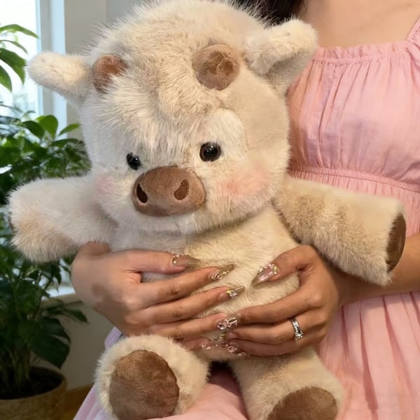 Run Series Highland Cow Plush Toy