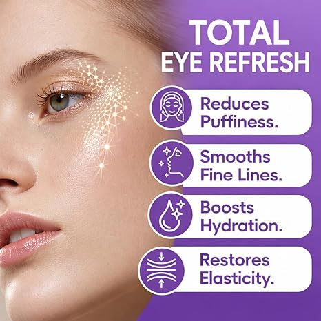 👁️👁️ WAKE UP LOOKING YEARS YOUNGER Hyaluronic Acid Microneedle Eye Mask