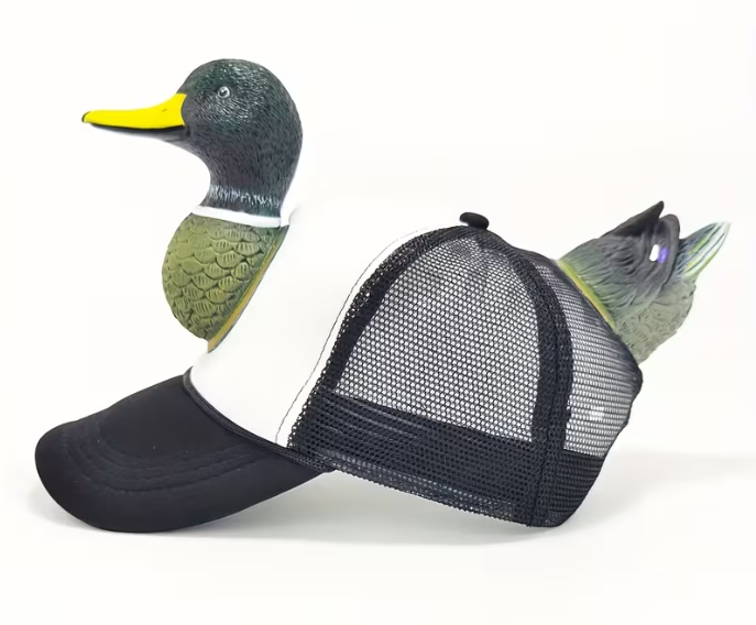 3D Duck Decor Trucker Hat