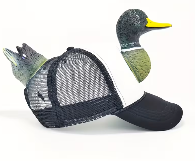 3D Duck Decor Trucker Hat