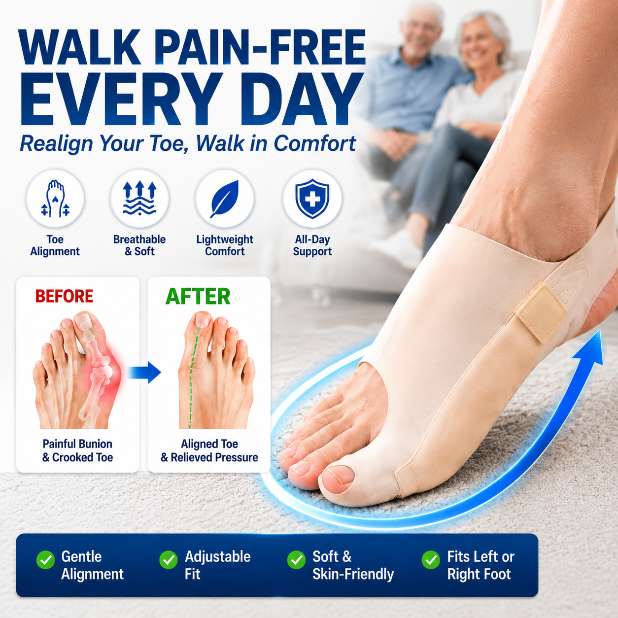 🏆15K+ SOLD 🔥2026 SALE - Adjustable Bunion Support Corrector❤️