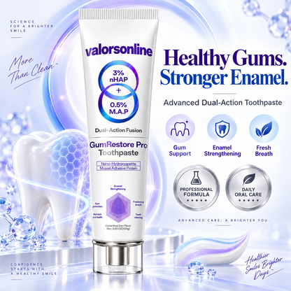 Mussel Adhesive Protein Toothpaste | Nano-Hydroxyapatite