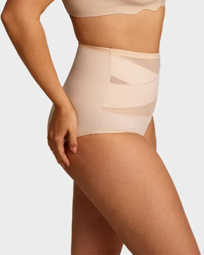 💟Plus-Size High-Waist Cross Tummy Control Panties🩲