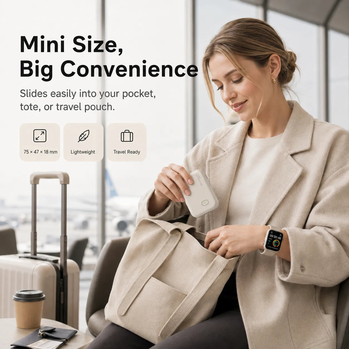 ⌚ Portable Apple Watch Power Bank
