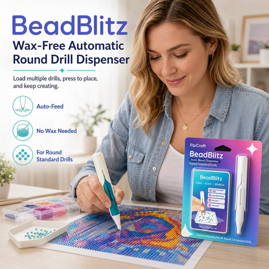 Wax-Free Automatic Round Drill Dispenser Pen