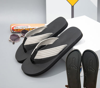 Epic Beach Prank! Novelty Middle Finger Footprint Flip Flops 🏖️🖕