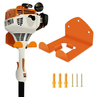 Garage Organizer Wall Hanger - Garden Tool Rack for Grass Trimmer, Hedge Trimmer, Garage Tools