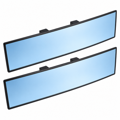 🚗 Panoramic Rearview Mirror · Eliminate Blind Spots Instantly