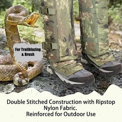 Outdoor Abrasion-Resistant Durable Fabric Snake-Resistant Leg Gaiters