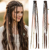 Dark Chocolate Brown with Copper Mixed-20INCH