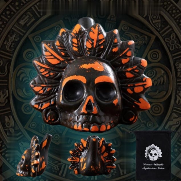 💀Halloween Aztec Ghost Whistle