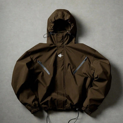 🔥Menswear Stylish Futuristic Techwear Windbreaker Coat