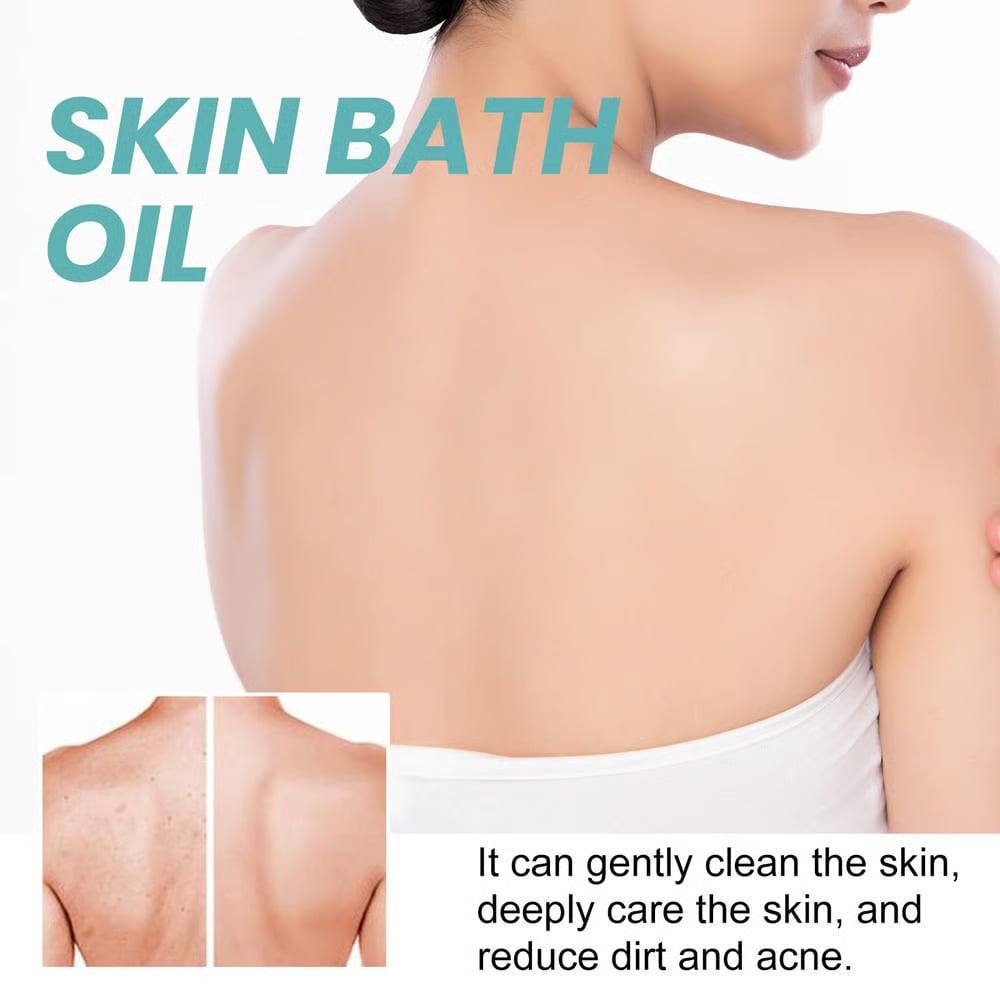 🌿Last Day Promotion 49% OFF - Ultra-Hydrating Bath & Shower Oil - For Silky Smooth Skin & Natural Mosquito Protection!