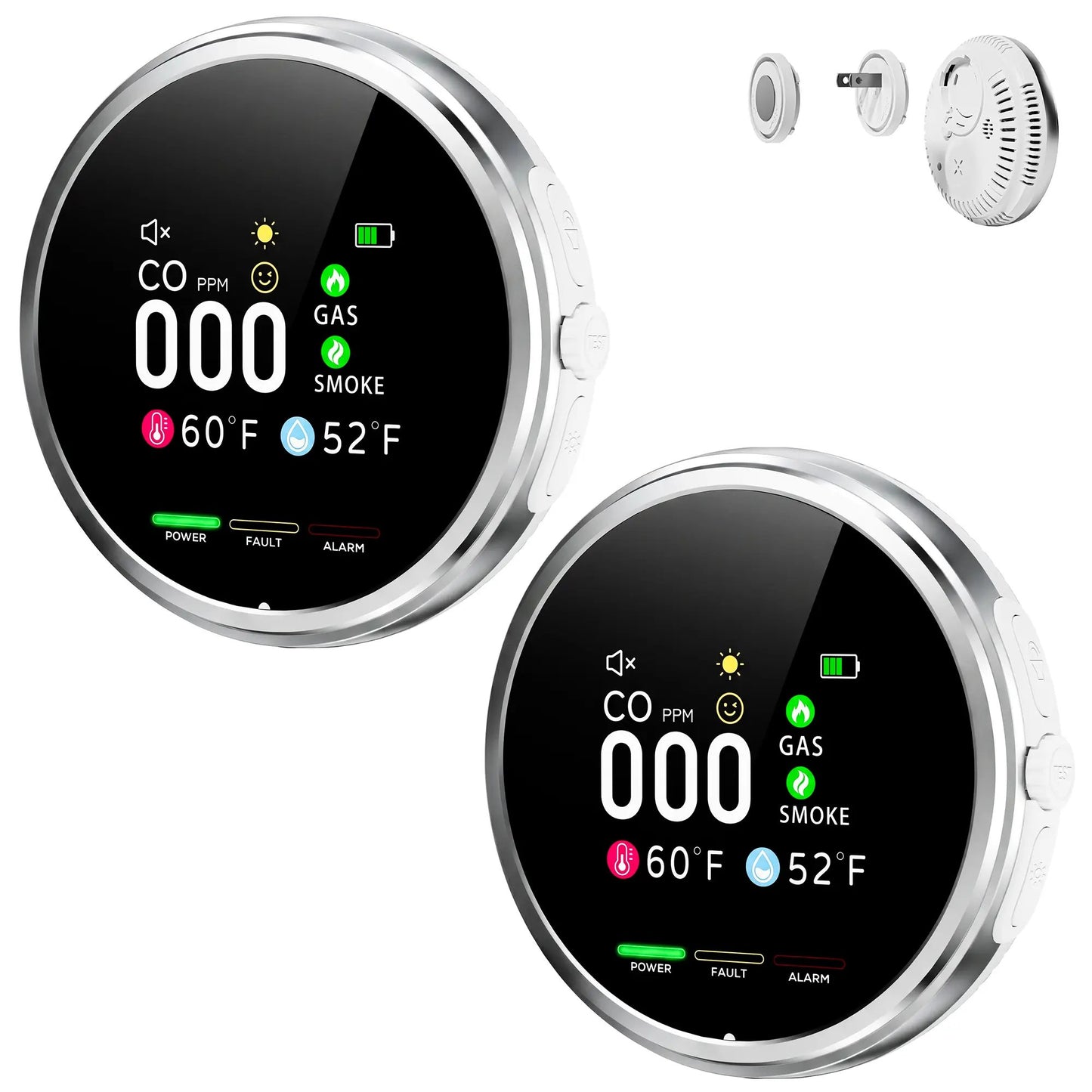 🚨 6-in-1 Plug-In Air Quality Detector | Fast Refresh Home Safety Monitor For House & RV Owners