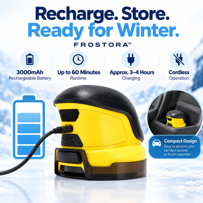 ❄️Portable USB Rechargeable Snow Scraper | Mini Electric Snow Remover