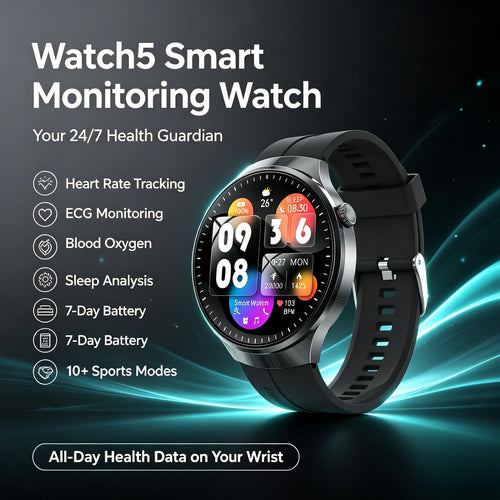 🔥Limited Time 50% OFF❤️Flagship Smartwatch for Health Protection, 24/7 Health Data Center🥰