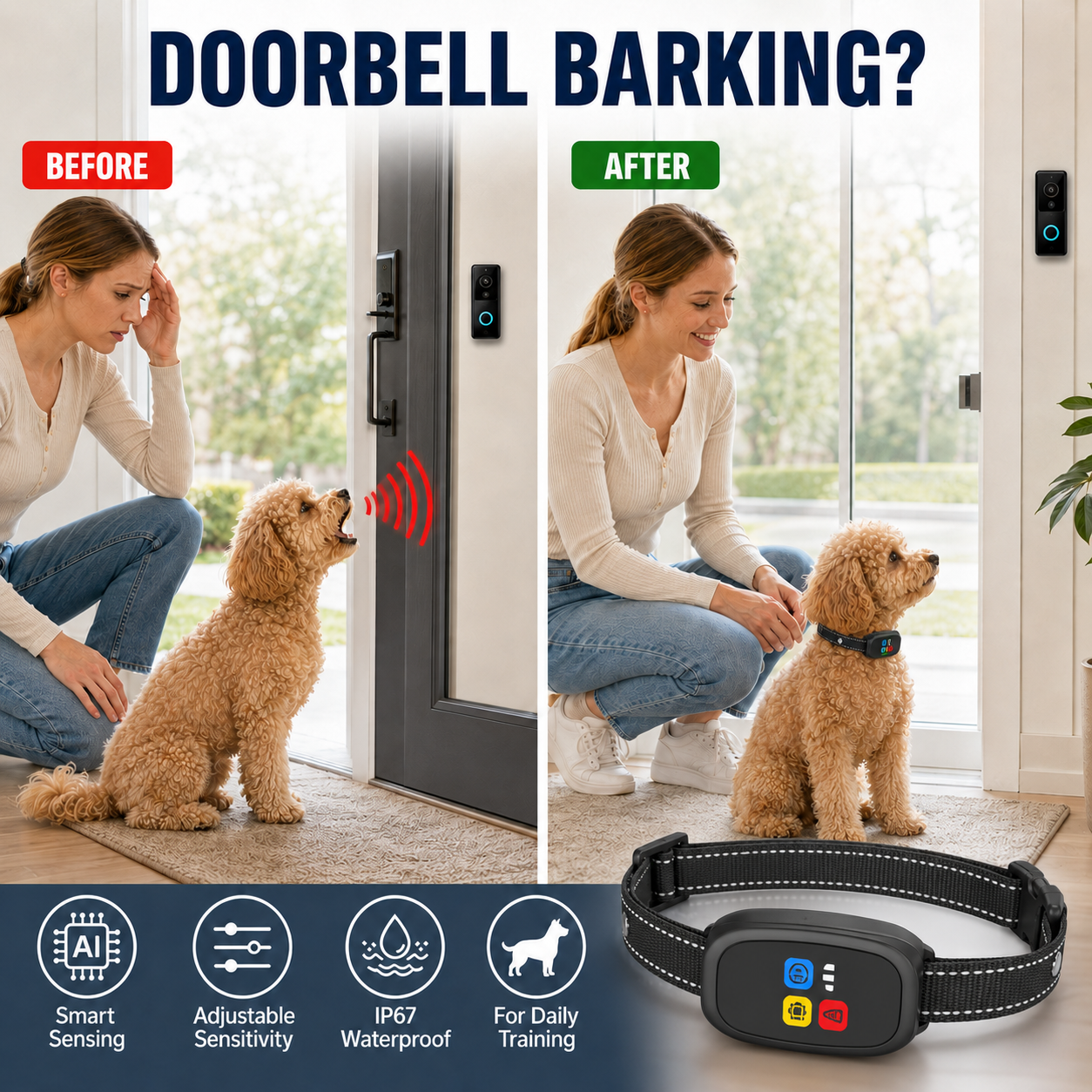 🔥Smart Anti-Bark Collar for Dogs