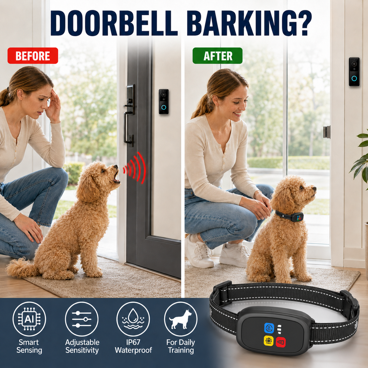 🔥Smart Anti-Bark Collar for Dogs