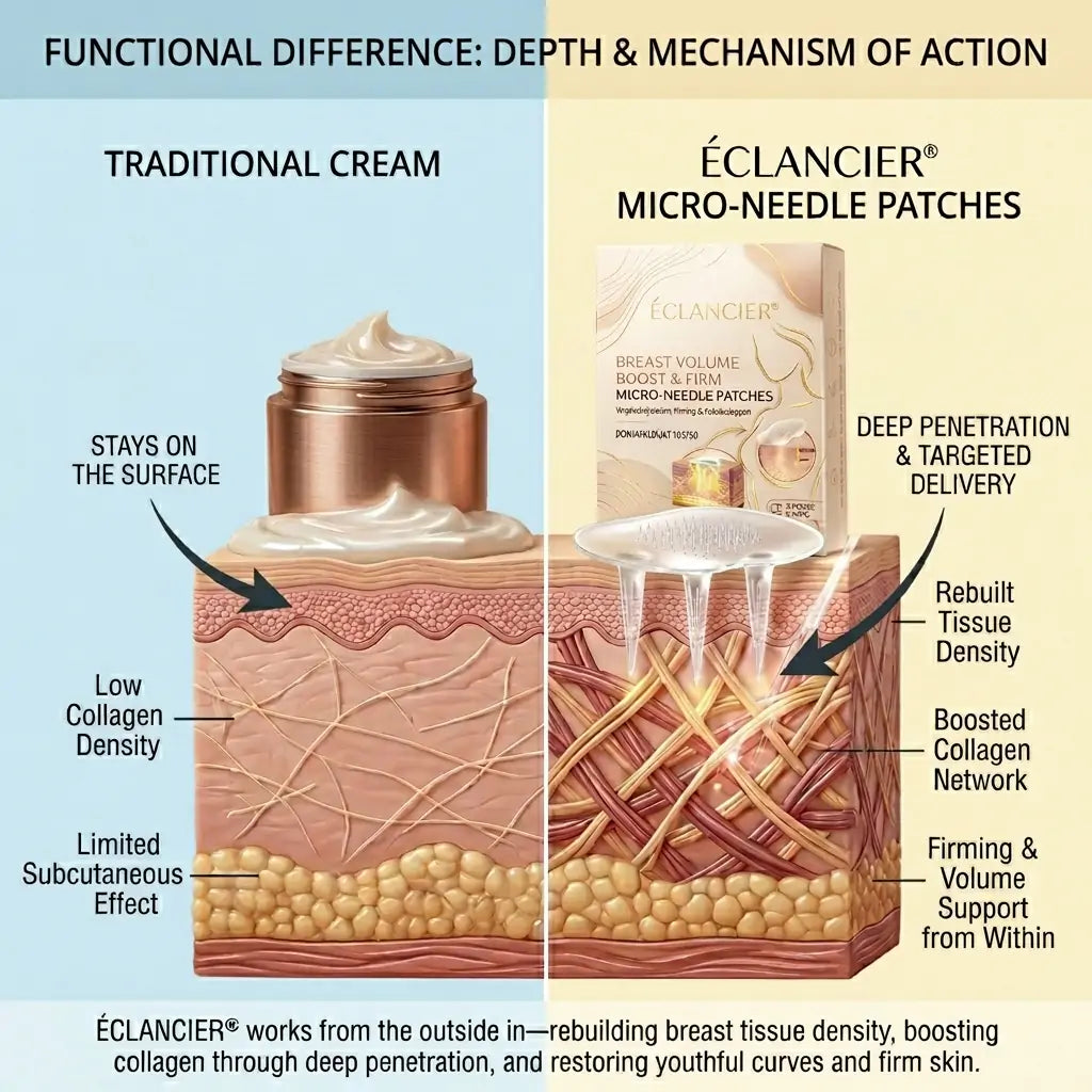 Targeted Breast Enhancement Advanced Nano Microneedle Patch