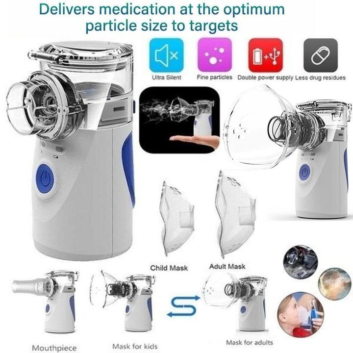 Ultrasonic Portable Nebulizer For Children & Adults