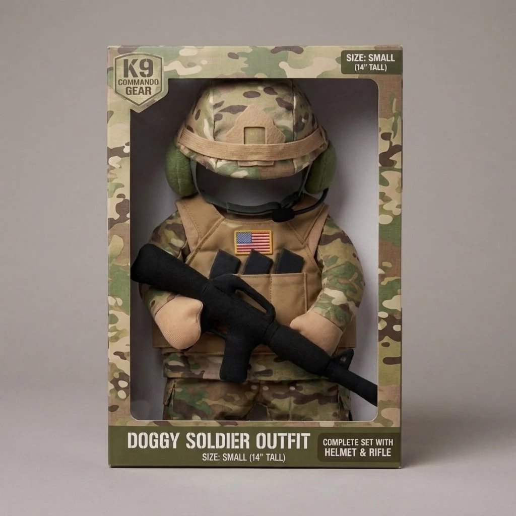 🔥pet-tactical-soldier-uniform