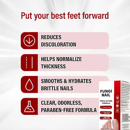 🦶 Fungi Nail Solution | Gentle Formula | Nail Repair & Beauty