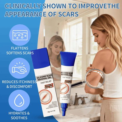 🧴Advanced Silicone Smoothing Gel - Professional Smoothing Formula for New & Old Scars