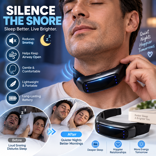 Smart Anti-Snoring Device – Simple Bedtime Snoring Support