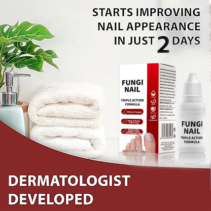 🦶 Fungi Nail Solution | Gentle Formula | Nail Repair & Beauty